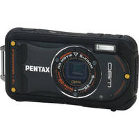 Pentax Optio W90 Compact Digital Camera (Black)