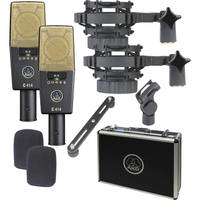 AKG C 414 XL II/ST Large Diaphragm Condenser Microphone (Matched Pair)