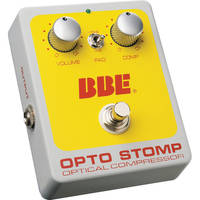 BBE Sound Opto Stomp Optical Compressor Stomp-Box Pedal