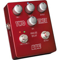BBE Sound Two Timer Dual Mode Analog Delay Pedal