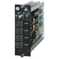 Meridian Technologies DT-4S-3FC Dual Slot Fiber Optic S-Video Transmitter
