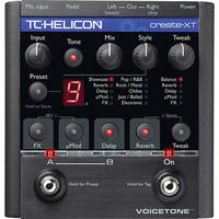 TC-Helicon VoiceTone Create XT - Vocal Effect Foot Pedal
