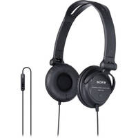 Sony DRV-150iP On-Ear Stereo Headphones with Mic and Remote