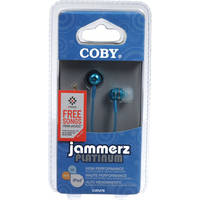 Coby CVEM79 In-Ear Stereo Headphones (Blue)