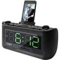 Coby CSMP120 Alarm Clock/Radio for iPod