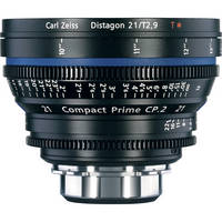 Zeiss Compact Prime Distagon 21mm/T2.9 Cinema Lens