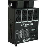 Elation Control DP-DMX20L 4-Channel Universal DMX Dimmer Pack (120VAC)
