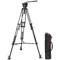Manfrotto 501HDV Head w/546B 2-Stage Aluminum Tripod System