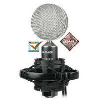 Cascade Microphones Fat Head II Ribbon Microphone (Black / Silver)