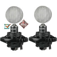 Cascade Microphones Fat Head II Ribbon Microphone (Black / Silver)