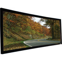 Elite CURVE92WH1 Lunette Curved Frame Home Theater Front Projection Screen (45.1 x 80.2")