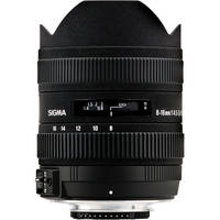 Sigma 8-16mm f/4.5-5.6 DC HSM Ultra-Wide Zoom Lens for Select Nikon DSLRs