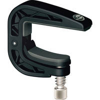 K&M 14540 Guitar Capo (Flat - Black Plastic)