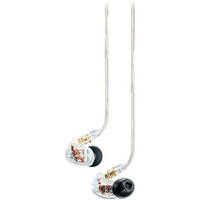 Shure SE535 Sound Isolating In-Ear Stereo Headphones (Clear)