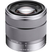 Sony E-Mount SEL 1855 18-55mm f/3.5-5.6 Zoom Lens for Alpha NEX Cameras (Silver)