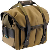 Billingham 107 Camera Bag (Khaki with Chocolate Leather Trim)