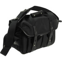 Billingham 307 Camera Bag (Black with Black Leather Trim)