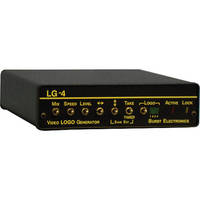 Burst Electronics LG-4 Video Logo Generator for 4 Logos with Timed Take