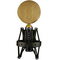 Cascade Microphones Fat Head Ribbon Microphone (Black / Gold)