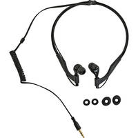 OverBoard OB1063 Waterproof In-Ear/Neckband Stereo Headphones (Black)