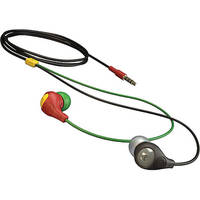 Aerial7 Bullet In-Ear Stereo Headphones (Dark Rasta)