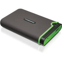 Transcend 500GB StoreJet 25M3 External Hard Drive (Green)