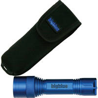 Bigblue CF-250 Focusable LED Dive Light (Blue, Pouch)