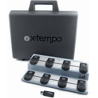 X-Tempo Zone pok - USB Wireless Foot Controller (Moonrock Blue) with Case