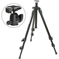 Manfrotto 190XDB Tripod Kit with 494 Mini Ball Head & RC2 QR Plate