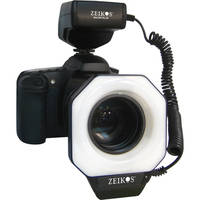 Zeikos Universal Macro Ringlight Flash for All Cameras