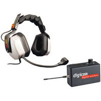 Eartec 1 Digicom Intercom Radio with Max Double NRR Headset