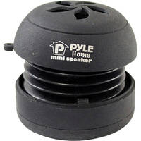 Pyle Home Bass Expanding Rechargeable Mini Speaker (Black)