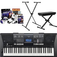 Yamaha PSR-E423 Value Bundle