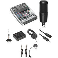 Audio-Technica Two Person Podcasting Package