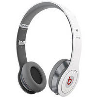Monster Power Beats by Dr. Dre Solo HD On-Ear Headphones with ControlTalk (White)