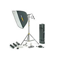 Lowel Rifa 88 eXtra/Flo 80 Kit W/Tube Case (120VAC)
