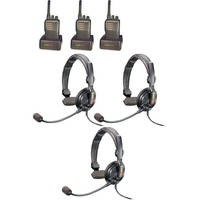 Eartec MC 3000 3-User Simplex Wireless Communication System (SlimLine)