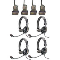 Eartec MC 4000 4-User Simplex Wireless Communication System (SlimLine)