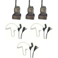 Eartec MC 3000 3-User Simplex Wireless Communication System (SST Headsets)