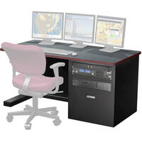 Winsted E4727 60" Editing Console with Rack