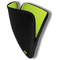 be.ez La robe Color Addict Laptop Sleeve (Black and Wasabi)