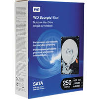 Western Digital 250GB WD Scorpio Blue SATA 2.5" Hard Drive