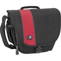 Tamrac 3442 Rally 2 Camera Bag (Black and Red)