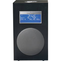 Tivoli Model 10 Clock Radio - Contemporary Collection (Midnight Black / Silver)