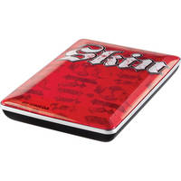 Iomega 500GB Red Hot Skin Portable Hard Drive