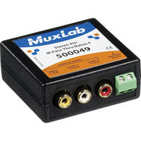 MuxLab 500049 Stereo AV/IR Pass-Thru Balun (Female)