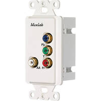 MuxLab Component Video/Analog Audio Wall Plate Balun (US)
