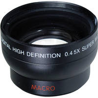 Digital Concepts 0.45x Wide-Angle Lens (37mm, Black)