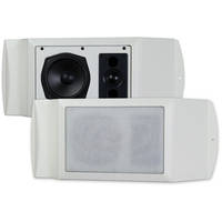 Premier Mounts UNI-SPKR Compact 2-Way Speaker System (Pair, White)