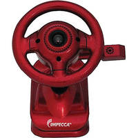 Impecca WC100 Steering Wheel Webcam with Built-In Mic (Red)